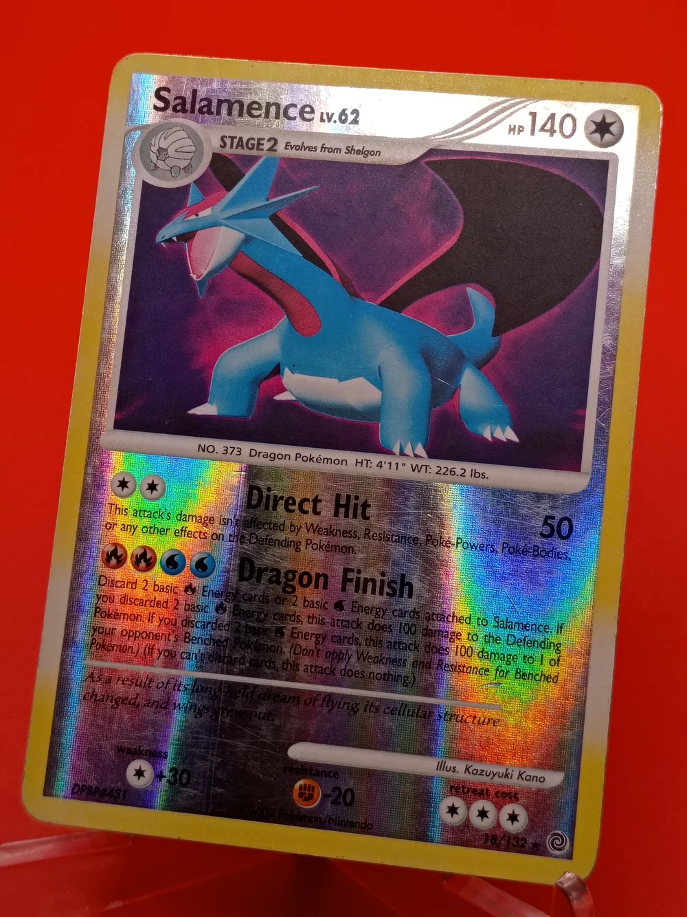 Salamence 18/132 Secret Wonders MP Reverse Holo Pokémon